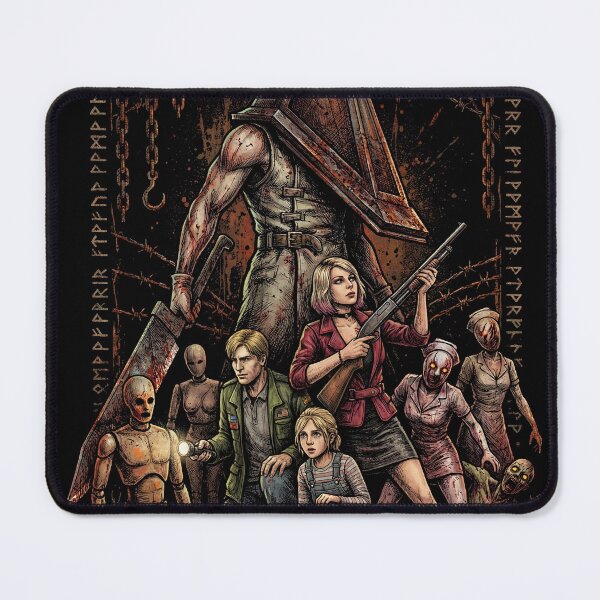 Item preview, Helmeted Horror Pyramid Head Silent Hill 2 Remake Great Knife Art designed and sold by Senpaiwaves.
