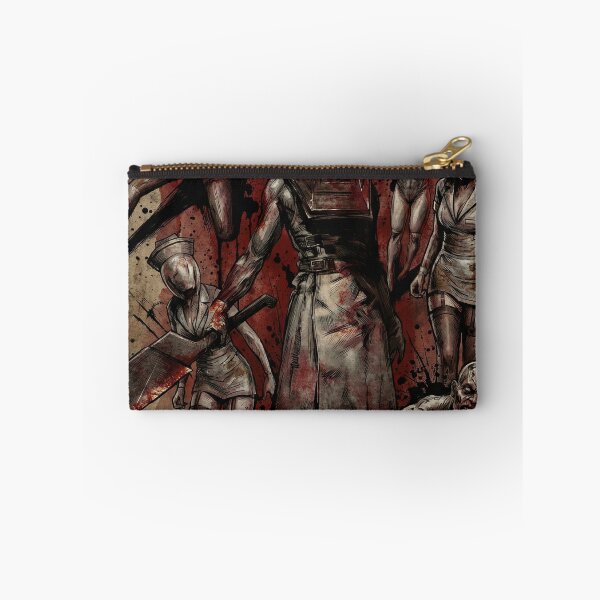 Item preview, Atmospheric Pyramid Head Silent Hill 2 Remake Fog Portrait Red Thing designed and sold by Senpaiwaves.
