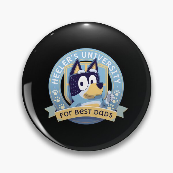 Item preview,  Heeler'S University For Best Dads  Bingo Bandit Chilli Heeler designed and sold by scarlos4kdesign.