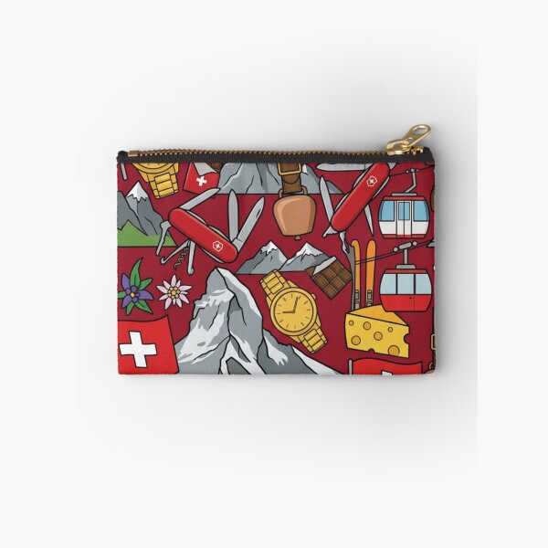 Item preview, Vibrant Switzerland Heritage National Pride Collage Art designed and sold by DGtaLrtcom.