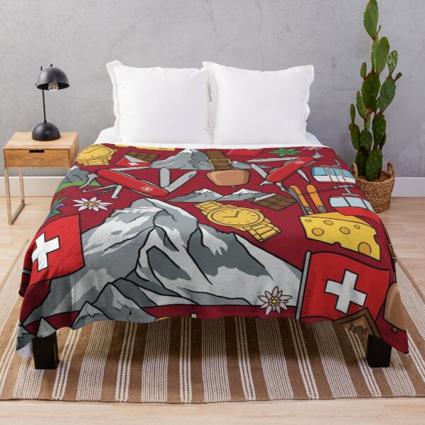 Item preview, Vibrant Switzerland Heritage National Pride Collage Art designed and sold by DGtaLrtcom.
