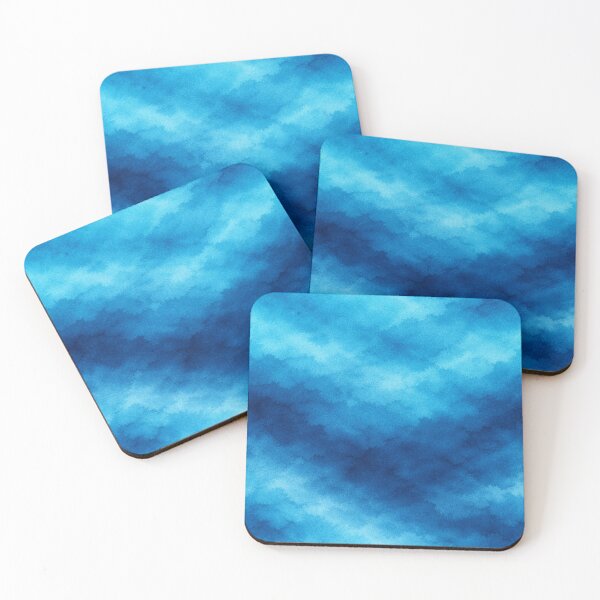 Item preview, Tropical Blue Wave Vibes Seamless Pattern designed and sold by annenambiro.
