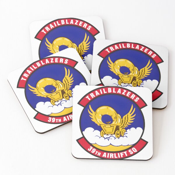 Item preview, Official Emblem of the 39th Airlift Squadron Trailblazers designed and sold by CharlieDesings.