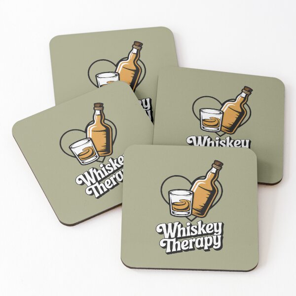 Item preview, Whiskey Therapy Retro Saloon Country Music designed and sold by SplashTastic.