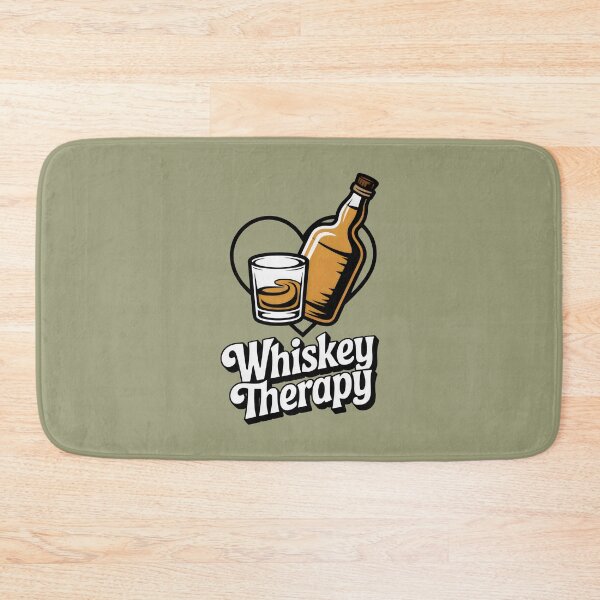 Item preview, Whiskey Therapy Retro Saloon Country Music designed and sold by SplashTastic.