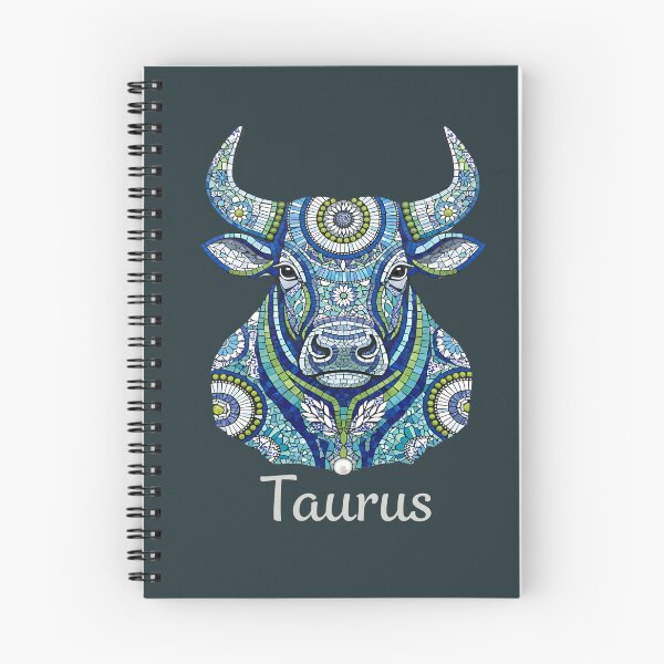 Item preview, Astrology Taurus horoscope mosaic - White Title designed and sold by TasseABdes.