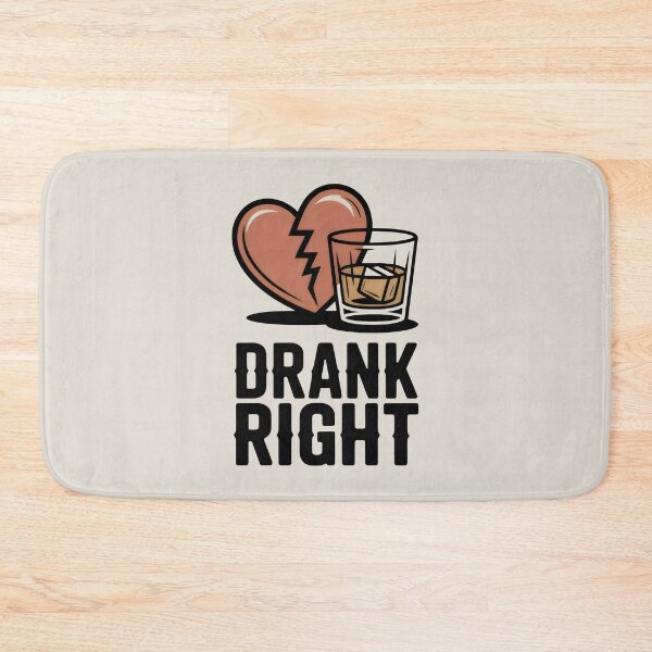 Item preview, Drank Right Heartbreak Honky Tonk Western Style designed and sold by SplashTastic.