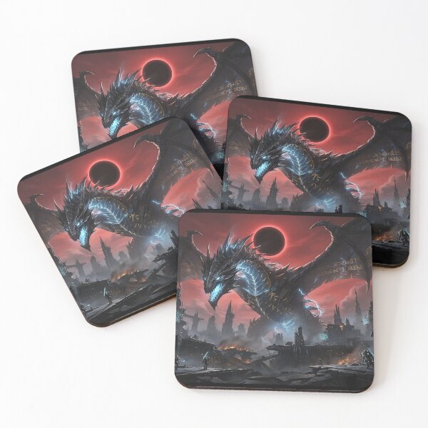Item preview, Storm Dragon of Ragnarok – Nordic Dark Fantasy Apocalypse designed and sold by LootLion.