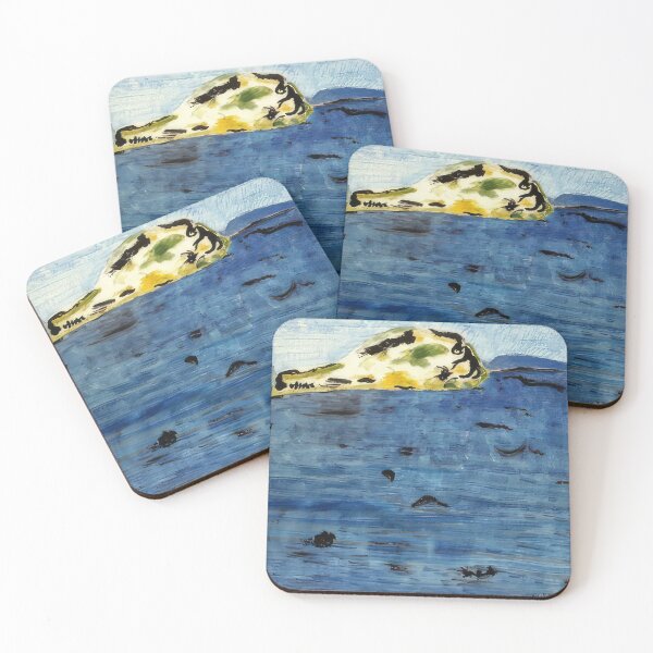 Item preview, blue bay and dunes 1961 - Milton Clark Avery designed and sold by nebelimr.