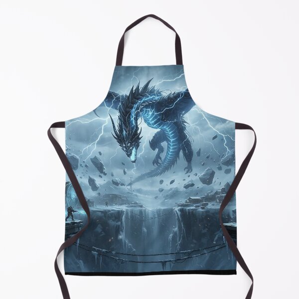 Item preview, Storm of the Frost Dragon – Epic Dark Fantasy Ice Battle designed and sold by LootLion.