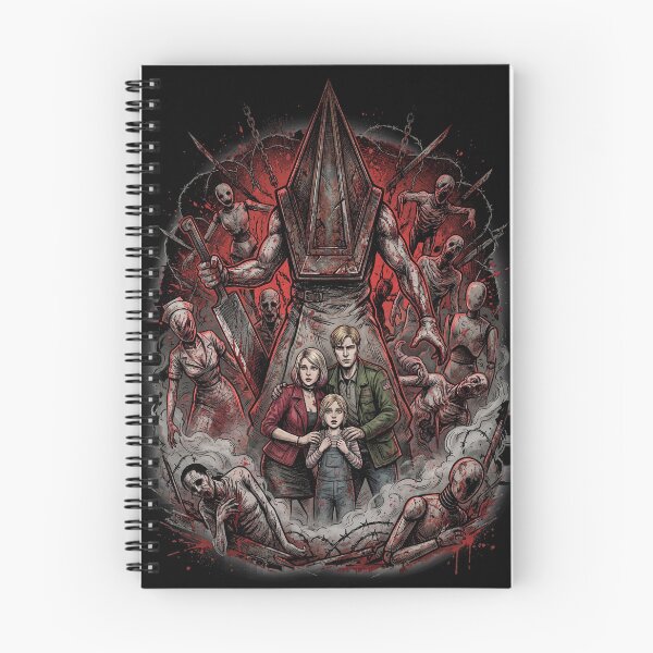Item preview, Pyramid Head Silhouette Silent Hill 2 Remake Fog Horror Red Pyramid Thing Sticker designed and sold by Senpaiwaves.