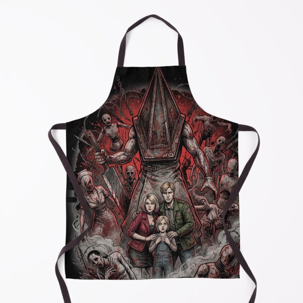 Item preview, Pyramid Head Silhouette Silent Hill 2 Remake Fog Horror Red Pyramid Thing Sticker designed and sold by Senpaiwaves.
