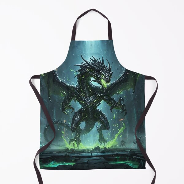 Item preview, Emerald Dragon Tyrant – Epic Dark Fantasy Art designed and sold by LootLion.