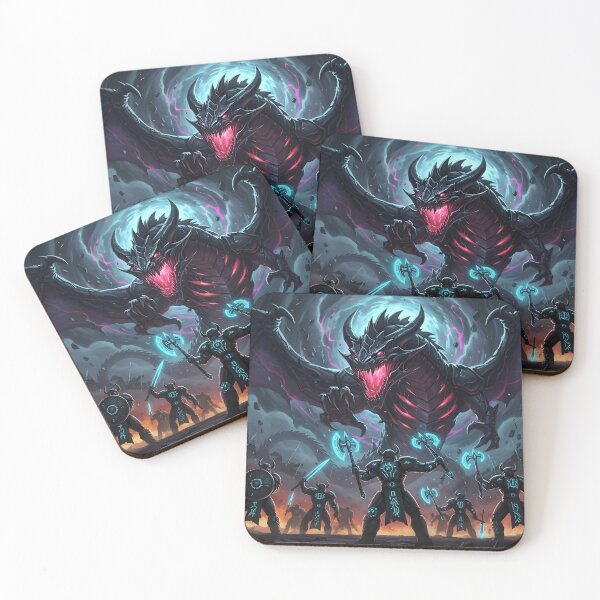 Item preview, Epic Dragon Battle – Dark Fantasy Storm War designed and sold by LootLion.