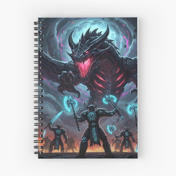 Item preview, Epic Dragon Battle – Dark Fantasy Storm War designed and sold by LootLion.