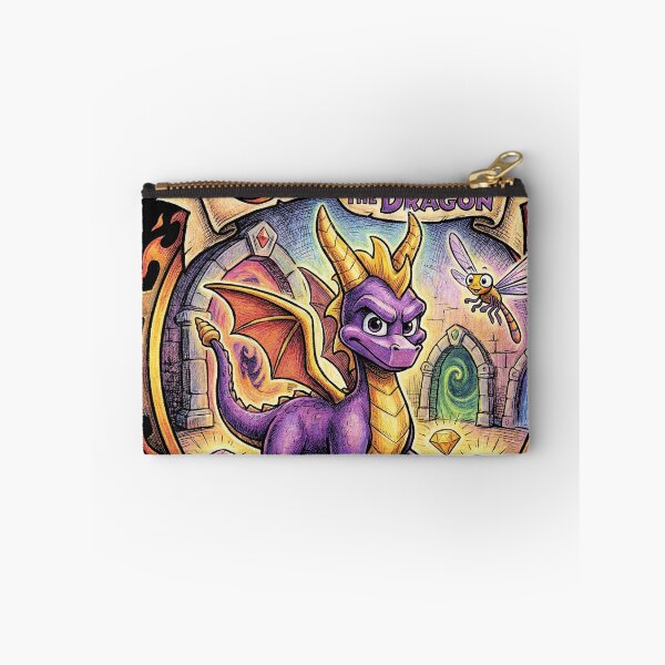 Item preview, Spyro the Dragon and Hornet from Silksong Mischievous Hero – Wings Glide Fire Attack Pose designed and sold by Senpaiwaves.