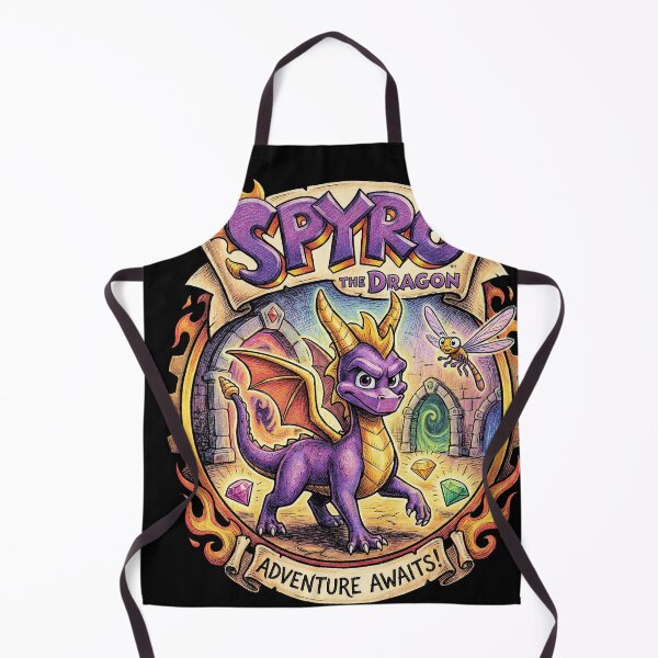 Item preview, Spyro the Dragon and Hornet from Silksong Mischievous Hero – Wings Glide Fire Attack Pose designed and sold by Senpaiwaves.