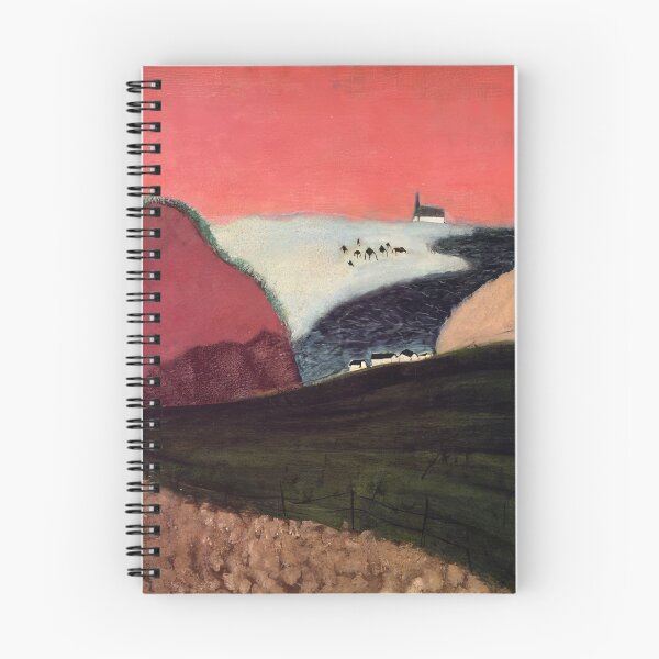 Item preview, gaspe pink sky 1940 - Milton Clark Avery designed and sold by nebelimr.
