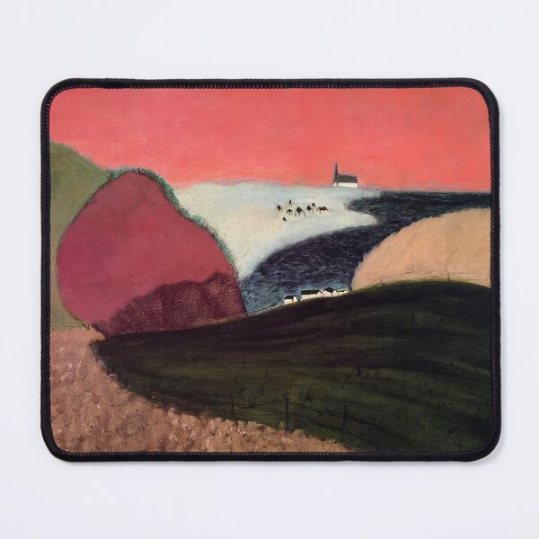 Item preview, gaspe pink sky 1940 - Milton Clark Avery designed and sold by nebelimr.