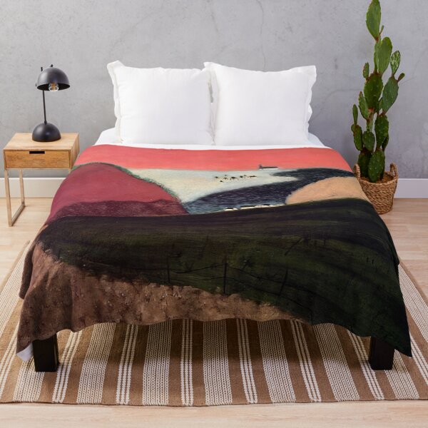 Item preview, gaspe pink sky 1940 - Milton Clark Avery designed and sold by nebelimr.