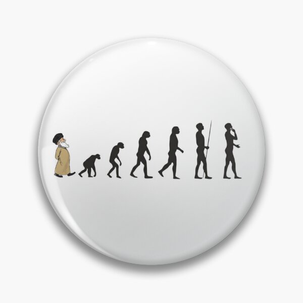 Item preview,  Evolution of Man from Mullah سیر تکامل انسان از آخوند designed and sold by Ramin369.