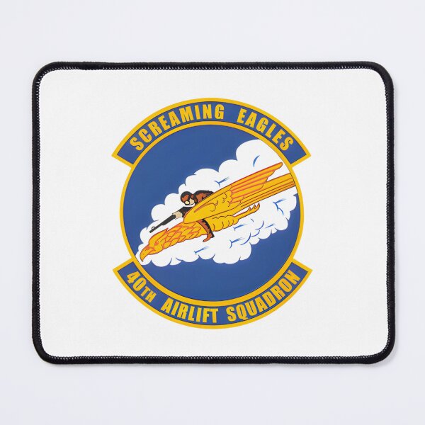 Item preview, Official Emblem of the 40th Airlift Squadron Screaming Eagles designed and sold by CharlieDesings.