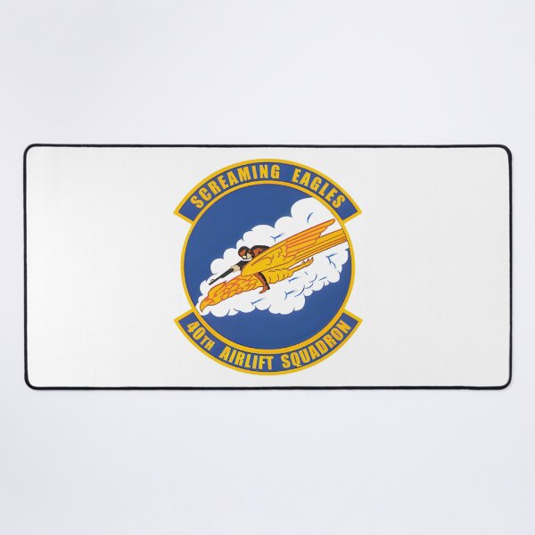 Item preview, Official Emblem of the 40th Airlift Squadron Screaming Eagles designed and sold by CharlieDesings.