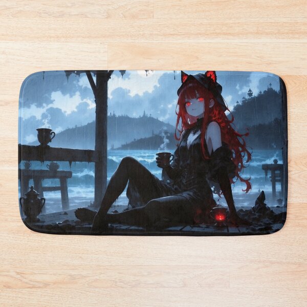 Item preview, Dark Fantasy Guardian – Crimson Eyes & Gothic Magic designed and sold by LootLion.