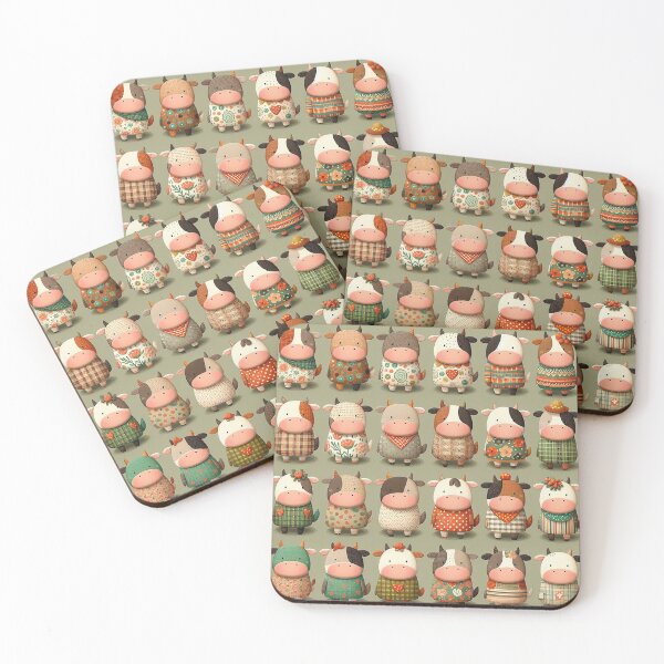 Item preview, The Whimsical Dance of the Spotted Cow  designed and sold by Vanich-Panich.