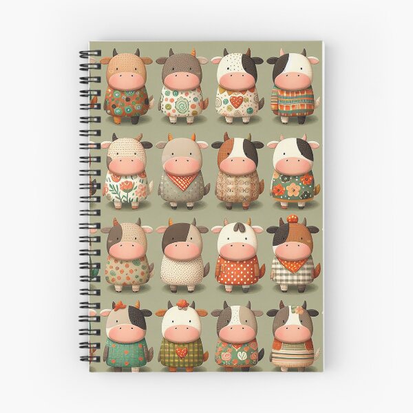 Item preview, The Whimsical Dance of the Spotted Cow  designed and sold by Vanich-Panich.