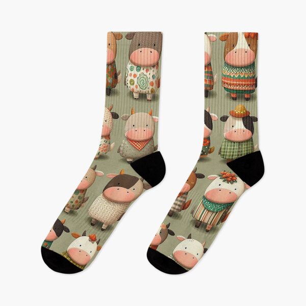 Item preview, The Whimsical Dance of the Spotted Cow  designed and sold by Vanich-Panich.