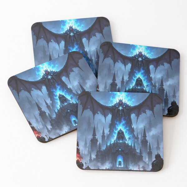 Item preview, Demon King of the Blue Flame – Epic Dark Fantasy designed and sold by LootLion.