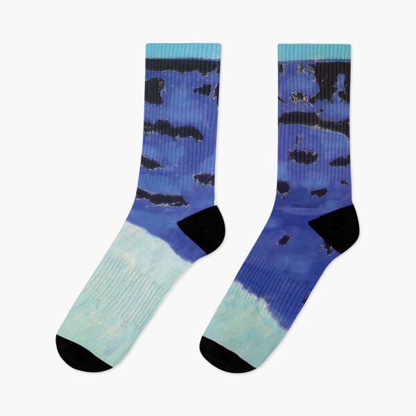Item preview, sea grasses and blue sea 1958 - Milton Clark Avery designed and sold by nebelimr.