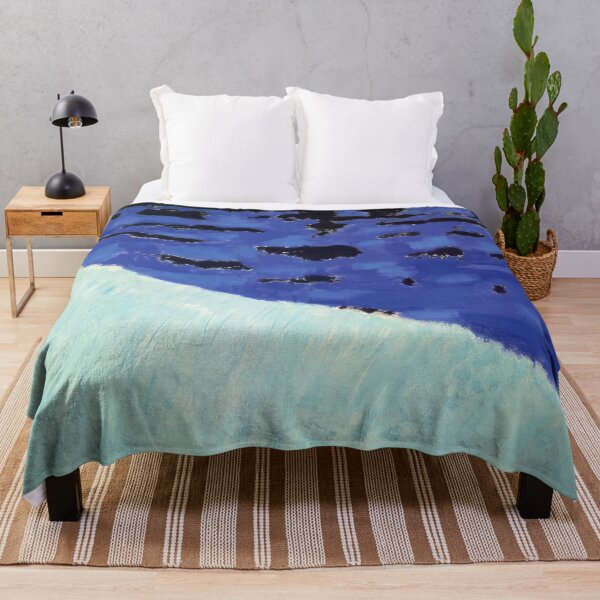 Item preview, sea grasses and blue sea 1958 - Milton Clark Avery designed and sold by nebelimr.