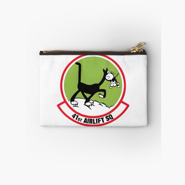 Item preview, Official Emblem of the 41st Airlift Squadron Black Cats designed and sold by CharlieDesings.
