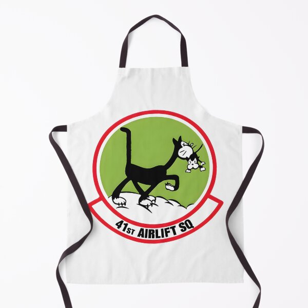 Item preview, Official Emblem of the 41st Airlift Squadron Black Cats designed and sold by CharlieDesings.