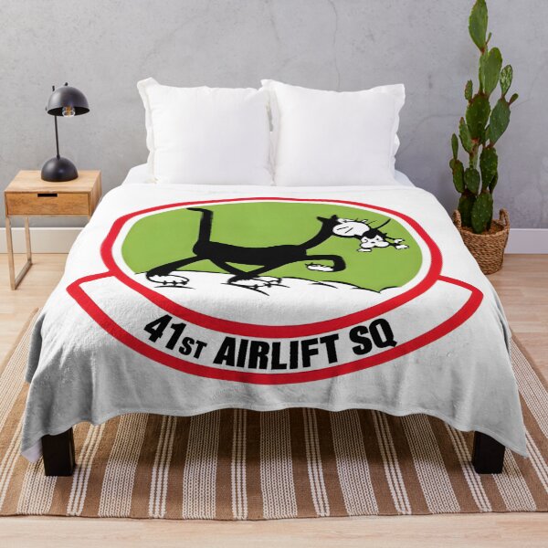 Item preview, Official Emblem of the 41st Airlift Squadron Black Cats designed and sold by CharlieDesings.