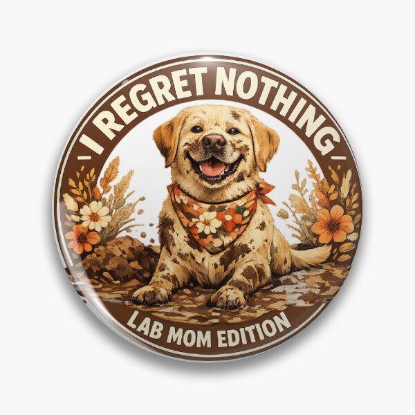 Item preview, I Regret Nothing — Lab Mom Edition — Labrador Mom Shirt — Boho Floral — Dog Mom Gift designed and sold by PawMuse Studio.