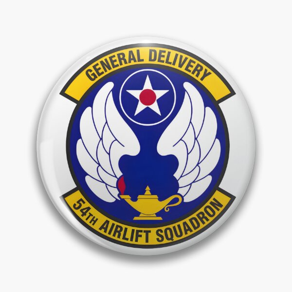 Item preview, Official Emblem of the 54th Airlift Squadron General Delivery designed and sold by CharlieDesings.