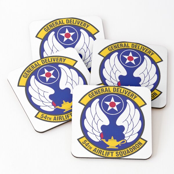 Item preview, Official Emblem of the 54th Airlift Squadron General Delivery designed and sold by CharlieDesings.