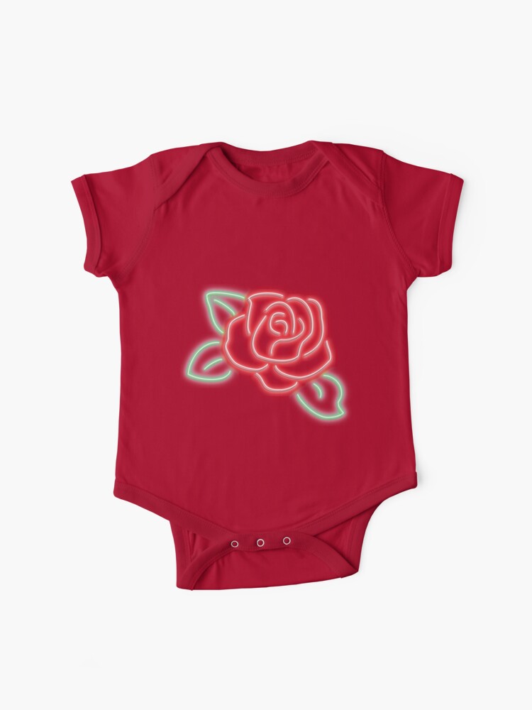 Neon Rose Kids T-Shirt for Sale by TaoJones42