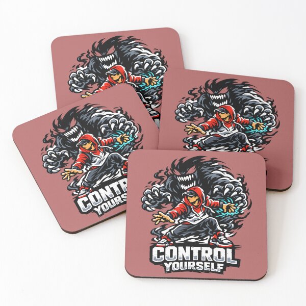 Item preview, Control Yourself Gym T-Shirt – Beast Discipline Motivational Workout Streetwear Design designed and sold by RAW-LINE.