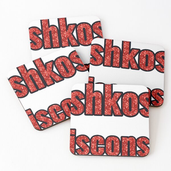 Item preview, Oshkosh Wisconsin City Name With Red Rhinestone designed and sold by TheIconSmith.