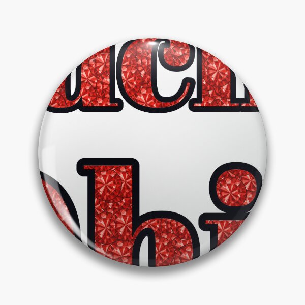Item preview, Euclid Ohio City Name With Red Rhinestone designed and sold by TheIconSmith.