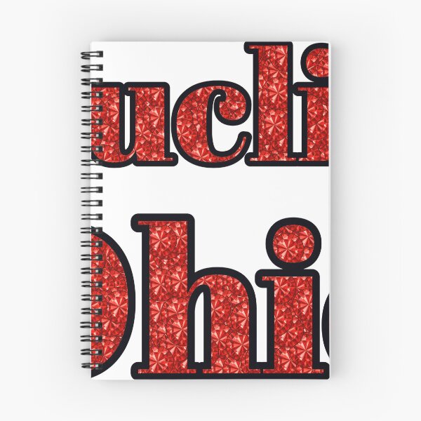 Item preview, Euclid Ohio City Name With Red Rhinestone designed and sold by TheIconSmith.