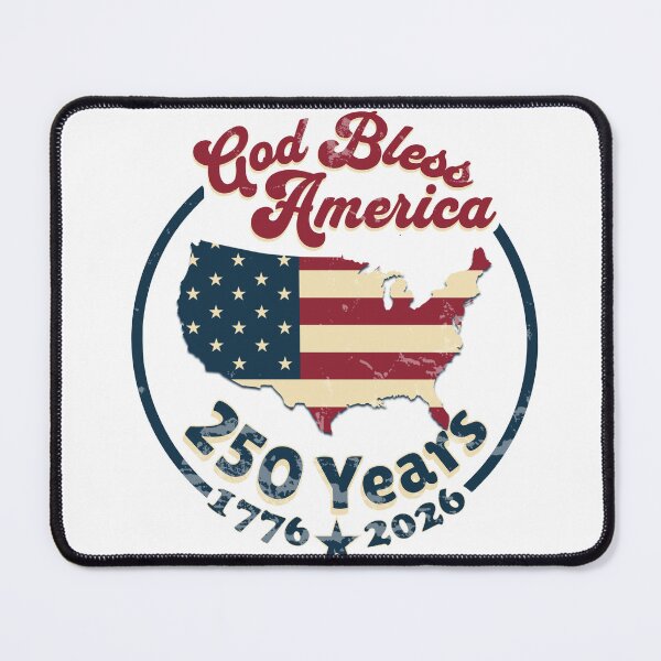 Item preview, God Bless America 250 Years Distressed designed and sold by Retro Callback.