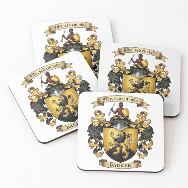 Item preview, The Barker Family Coat of Arms designed and sold by BagTown Clans.