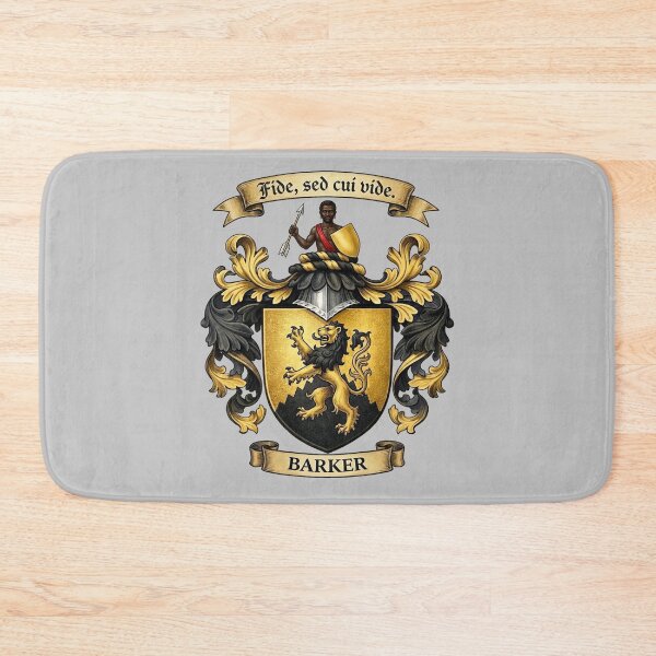Item preview, The Barker Family Coat of Arms designed and sold by BagTown Clans.