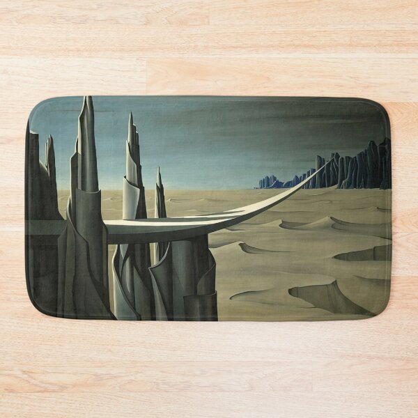 Item preview, danger construction ahead 1940 - Kay Sage designed and sold by nebelimr.
