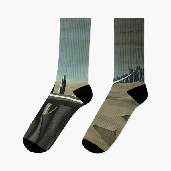 Item preview, danger construction ahead 1940 - Kay Sage designed and sold by nebelimr.